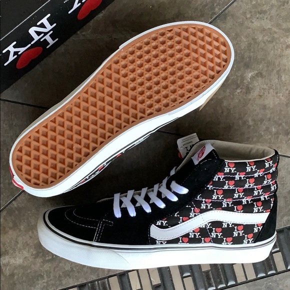 VANS SK8-Hi The General I Love NY Black Men’s - Picture 3 of 16